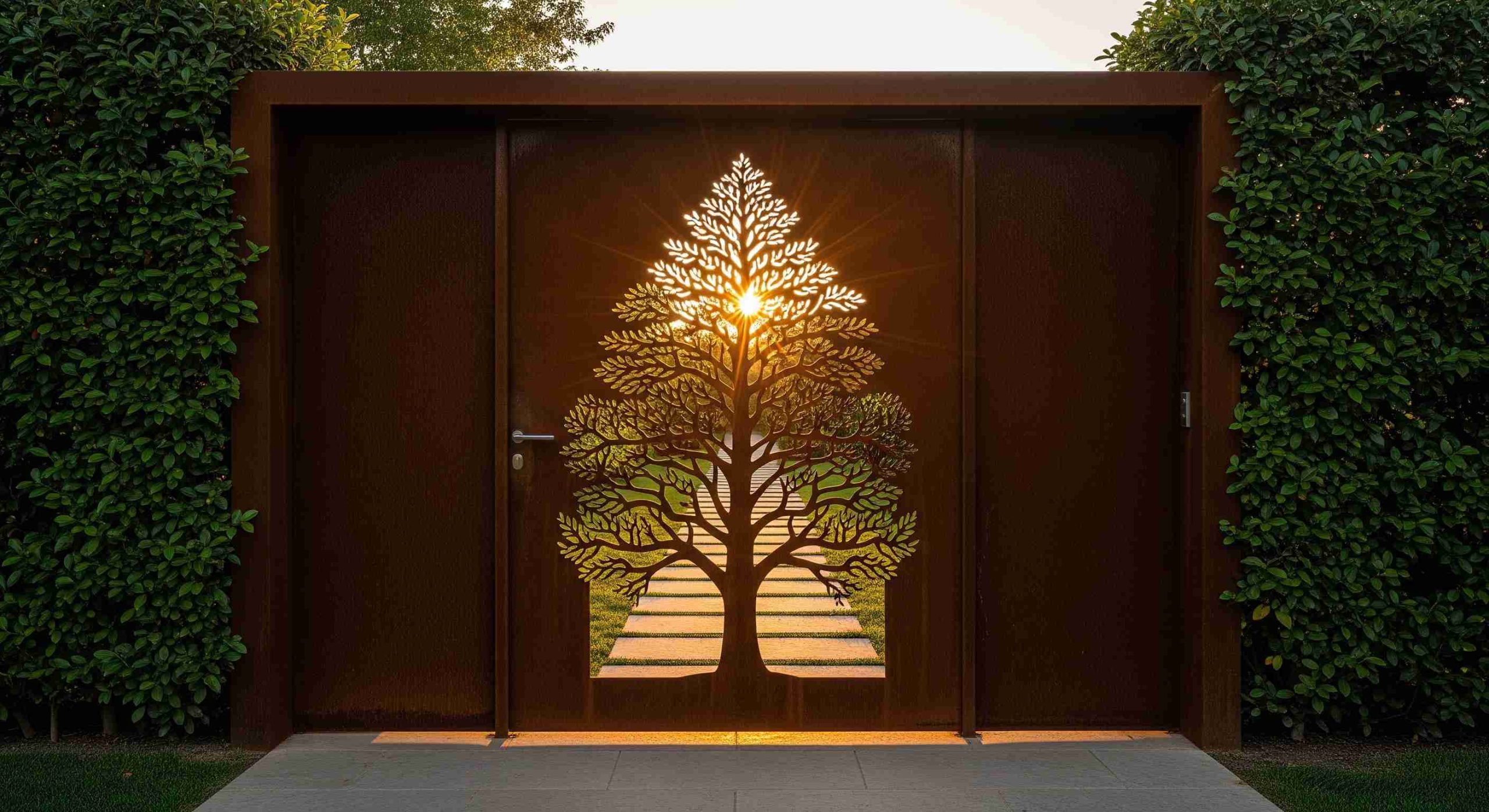 طرح نمادین درخت درب سی ان سی