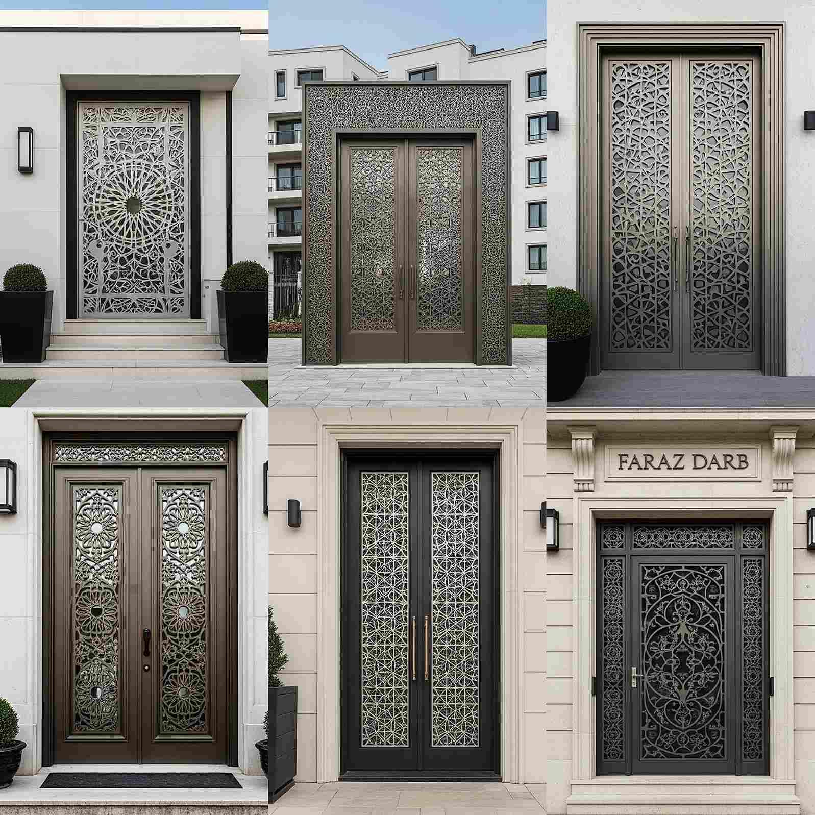 مجموعه درب های سی ان سی