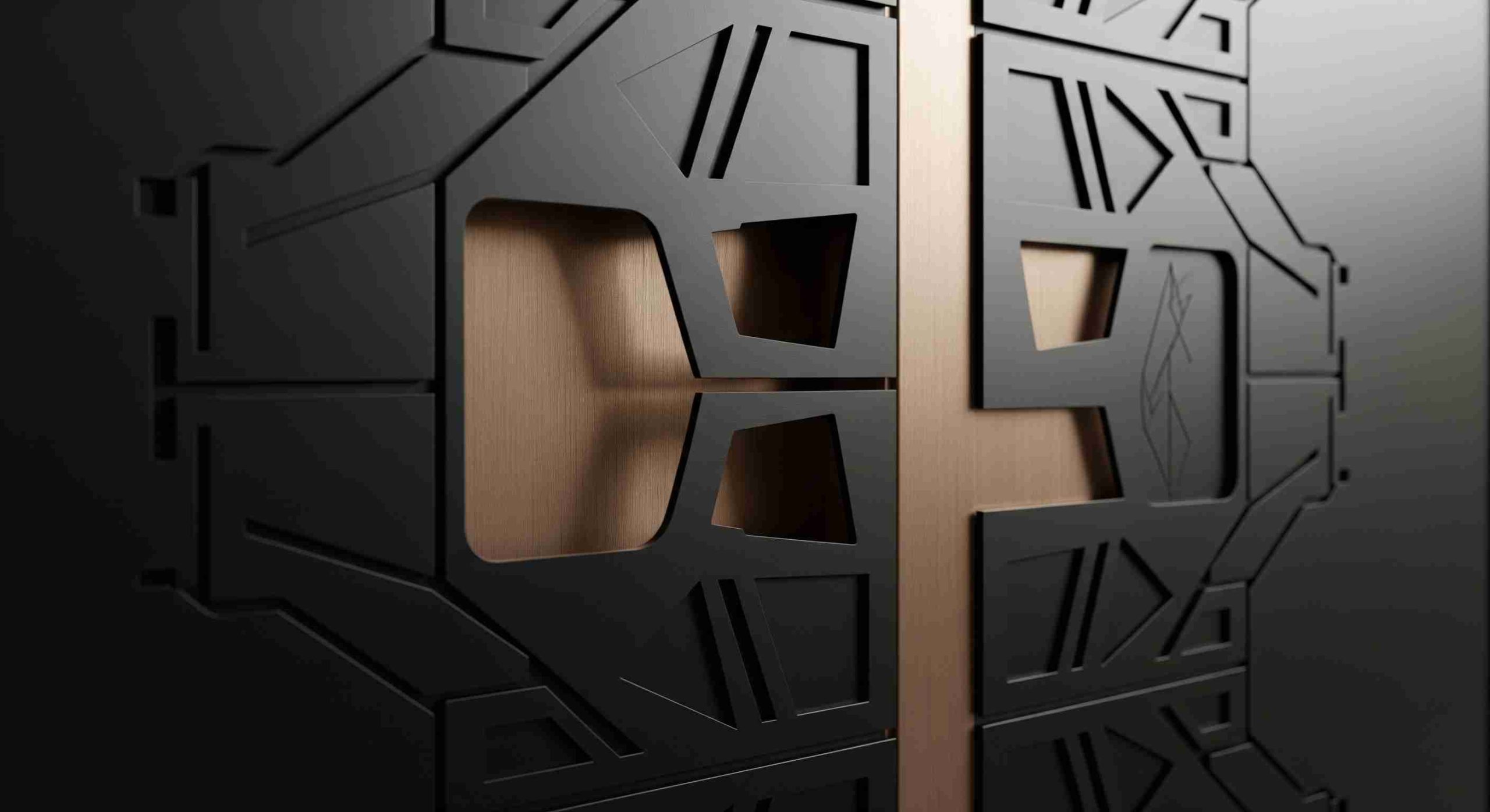 طرح سه بعدی درب سی ان سی