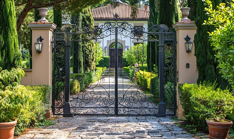 درب مدرن شوروم آرشام دکور (مدل 1404)