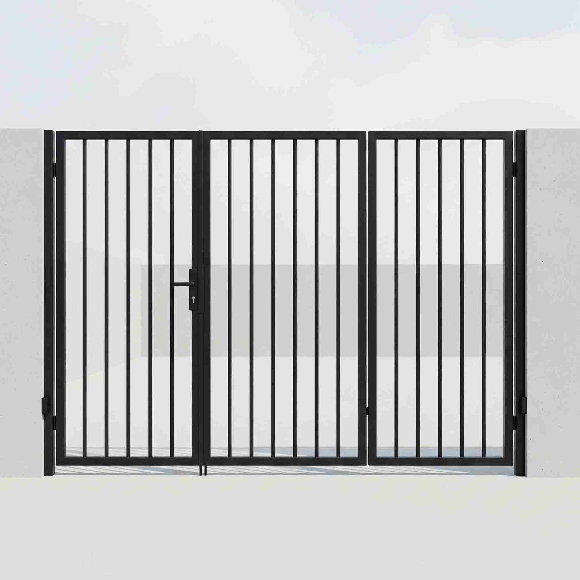 نمونه کار درب سه تکه ساده