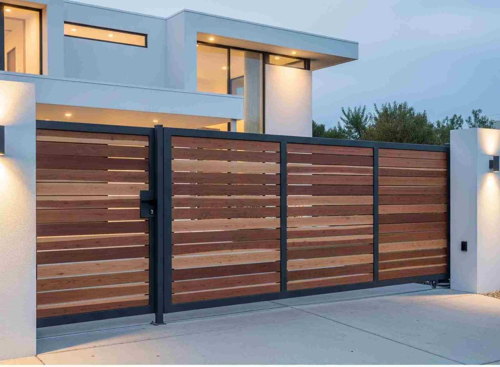 نمونه کار درب سه تکه