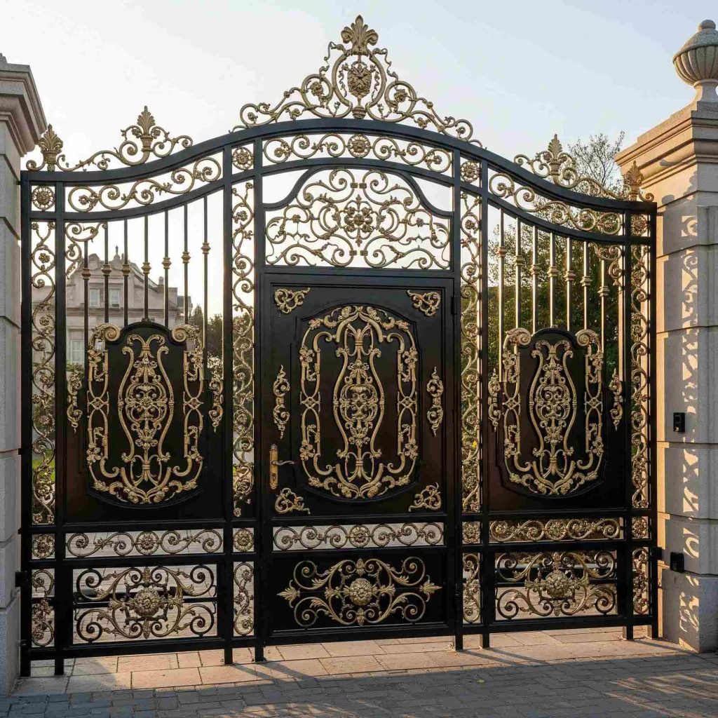 نمونه کار درب سه تکه کلاسیک