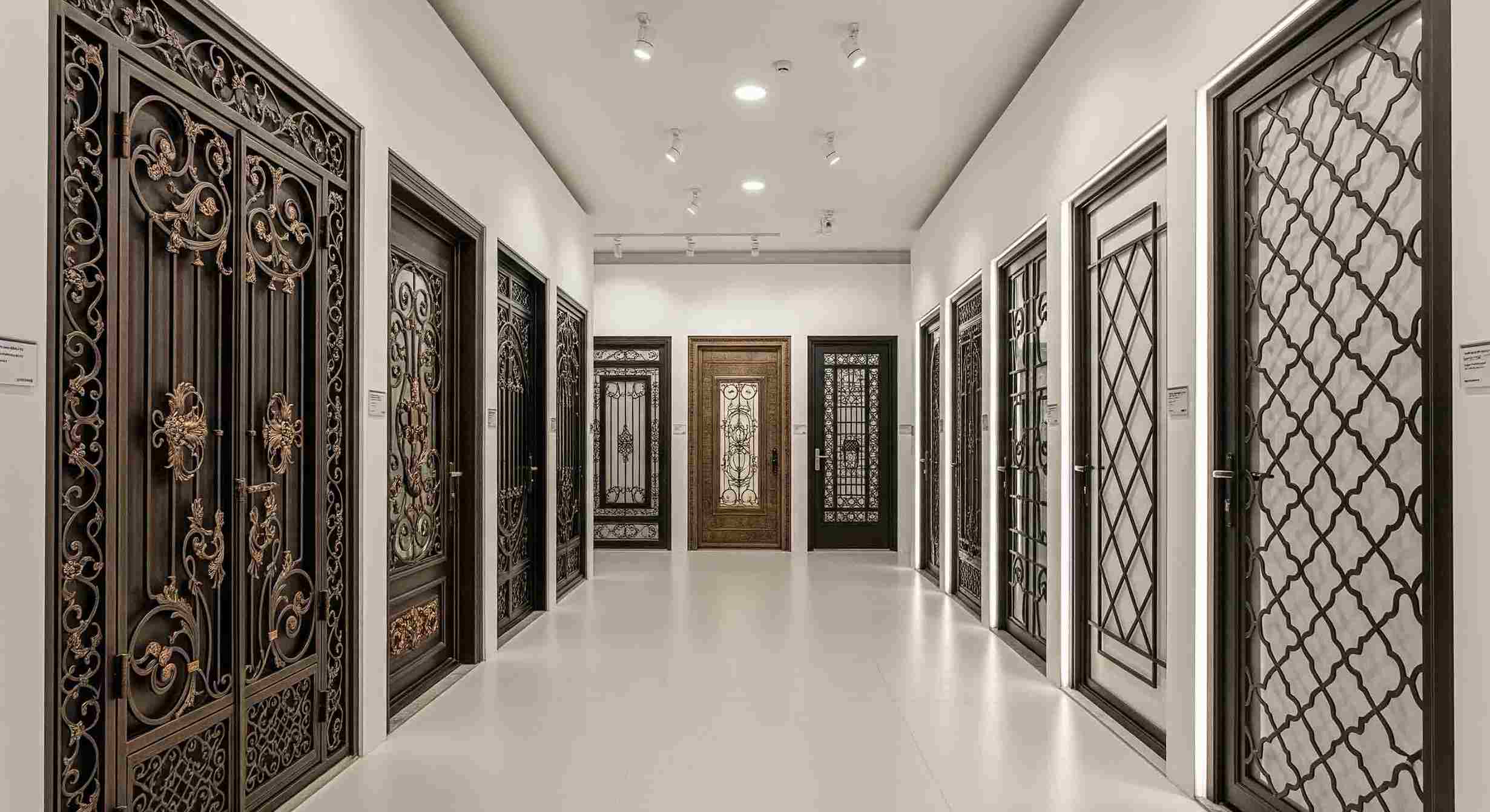 مدلهای پرطرفدار درب فرفورژه در بازار ایران