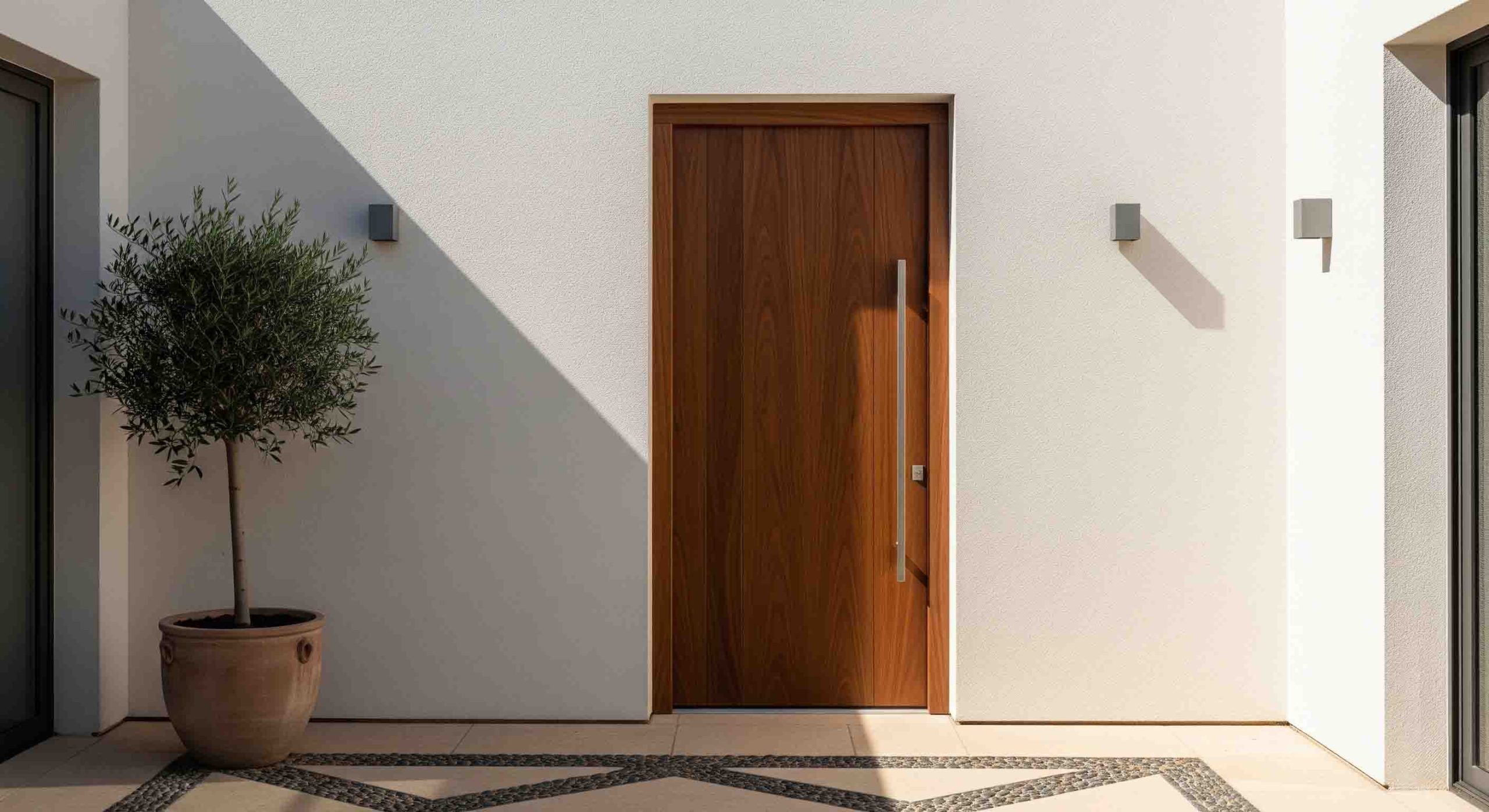 درب حیاط تک لنگه جدید