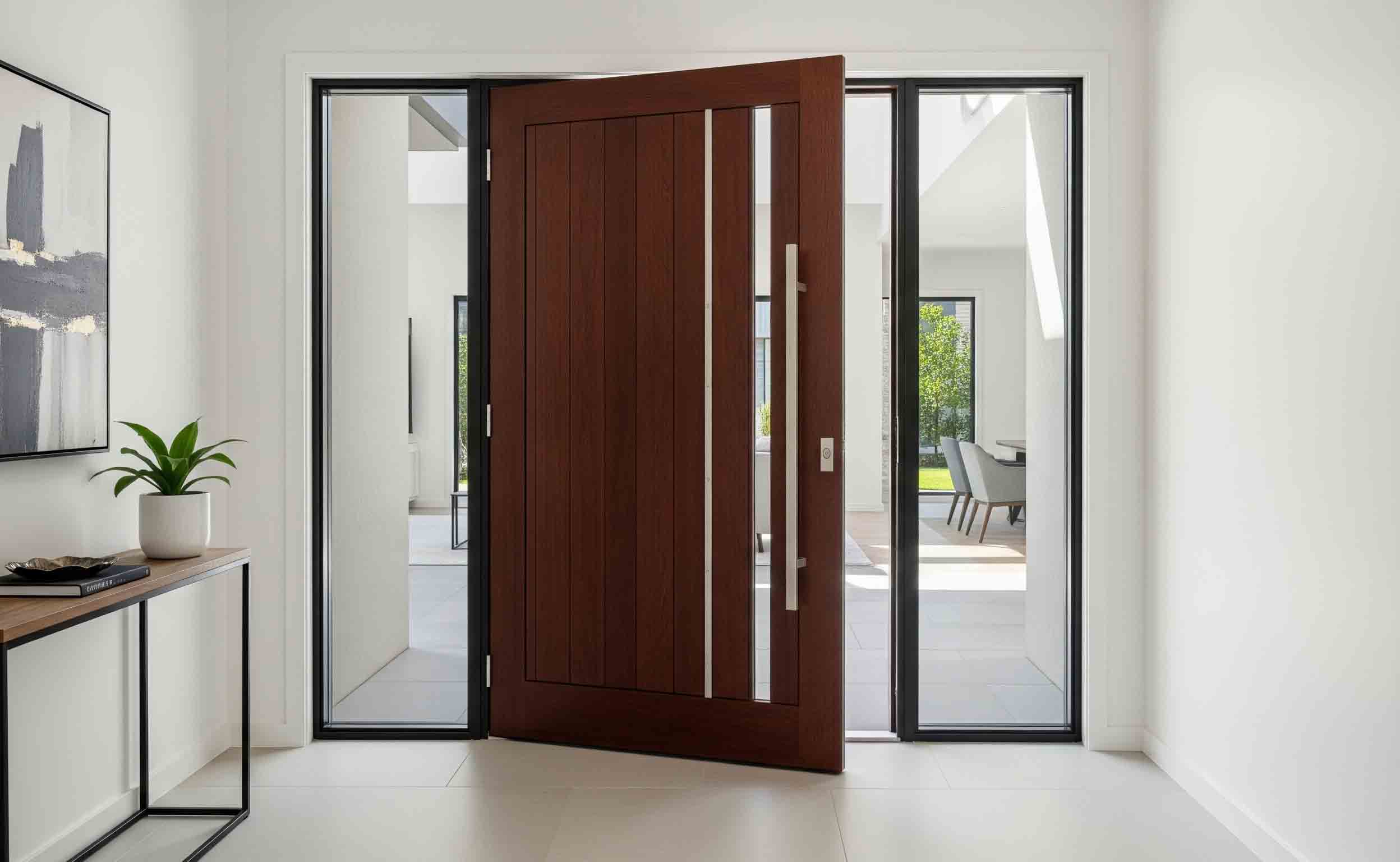 درب ضد سرقت یک و نیم لنگه