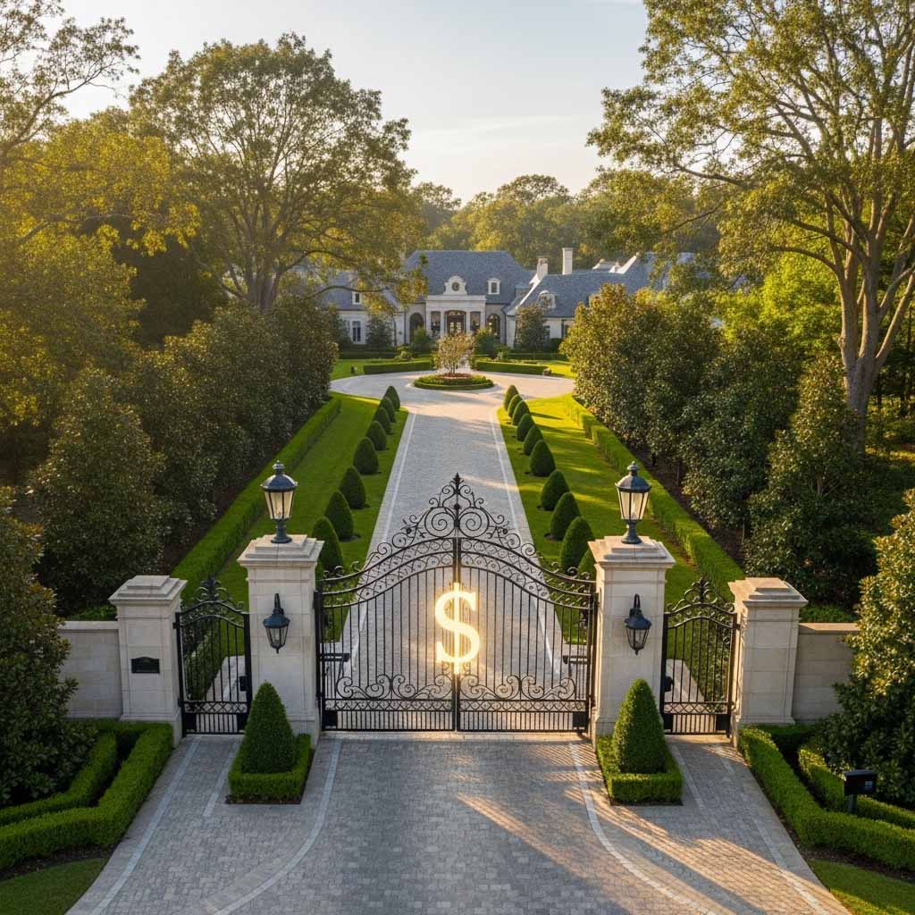 تاثیر درب حیاط بر زیبایی خانه و ارزش ملک