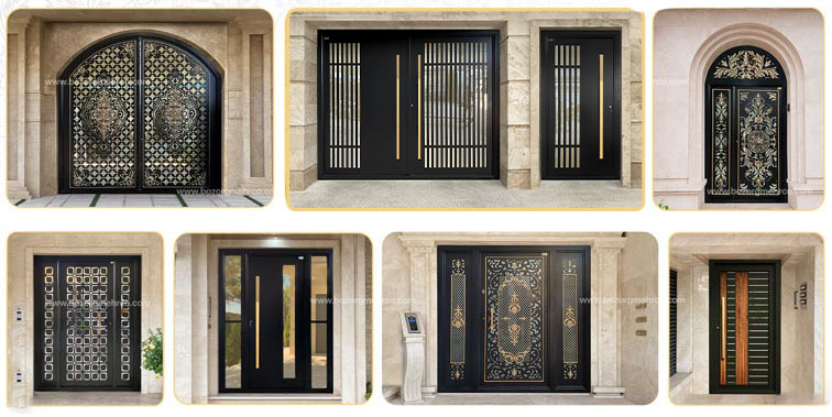 محبوب‌ترین رنگ‌های درب حیاط در سال 2025