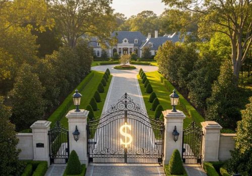 تاثیر درب حیاط بر زیبایی خانه و ارزش ملک