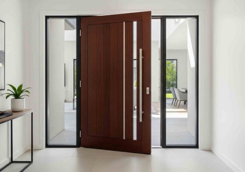 درب ضد سرقت یک و نیم لنگه